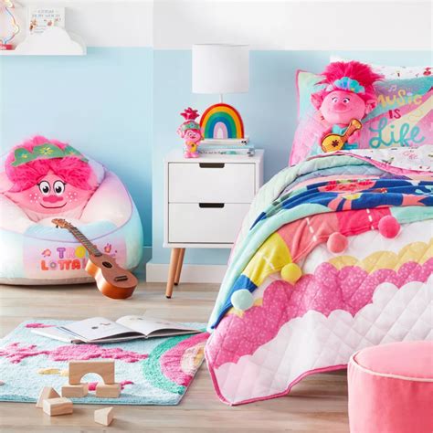 trolls decorations for bedroom|trolls poppy's room.